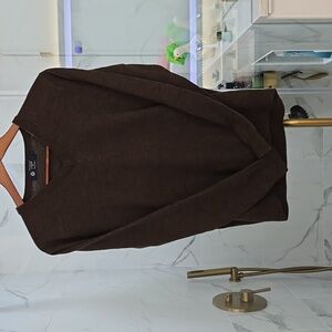 J. Crew Men's Merino Wool v-neck Sweater in Brown